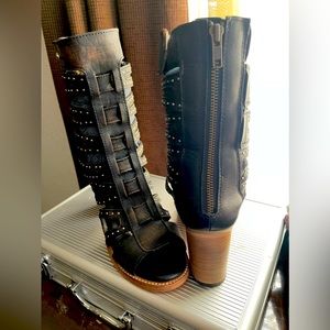 Free bird high boots